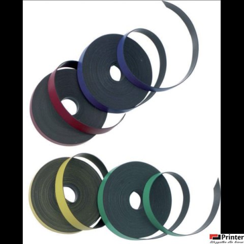 Taśma magnetyczna czerwona rozmiar 5x2m NOBO 1901105 Taśma magnetyczna czerwona rozmiar 5x2m NOBO 1901105