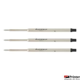 Wkłady do długopisów standard czarne (M) 2139453 opakowanie 12szt. Waterman Wkłady do długopisów standard czarne (M) 2139453 opakowanie 12szt. Waterman