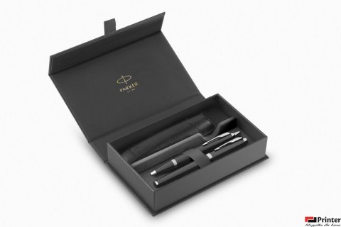 ZESTAW PREMIUM Parker IM STAINLESS STEEL CT FP+BP+ ETUI 2214457, opkowanie prezentowe ZESTAW PREMIUM Parker IM STAINLESS STEEL CT FP+BP+ ETUI 2214457, opkowanie prezentowe