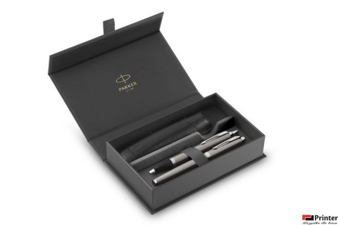 ZESTAW PREMIUM Parker IM czarna laka CT FP+BP+ ETUI 2214458, opkowanie prezentowe ZESTAW PREMIUM Parker IM czarna laka CT FP+BP+ ETUI 2214458, opkowanie prezentowe