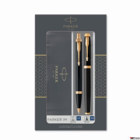 Zestaw IM BLACK GT (Długopis + Pióro wieczne) PARKER 2093216 SALE Zestaw IM BLACK GT (Długopis + Pióro wieczne) PARKER 2093216 SALE
