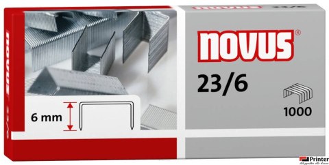 Zszywki 23/6 1000 NOVUS 042-0039 NO Zszywki 23/6 1000 NOVUS 042-0039 NO