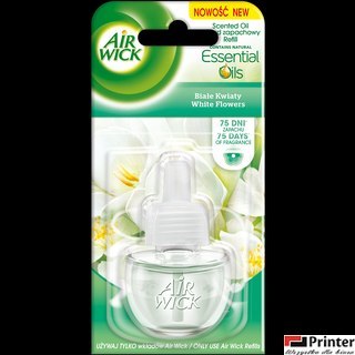 AIR WICK odświeżacz Elektryczny Białe Kwiaty wkład 19 ml 05598 AIR WICK odświeżacz Elektryczny Białe Kwiaty wkład 19 ml 05598