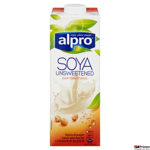 Napój roślinny ALPRO SOJOWE 1L niesłodzone Napój roślinny ALPRO SOJOWE 1L niesłodzone