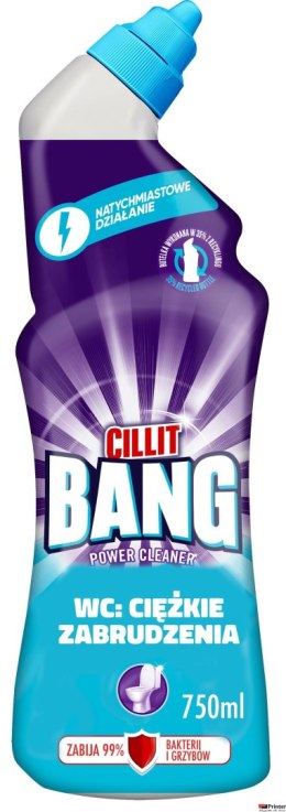 CILLIT BANG WC żel 750ml Ciężkie Zabrudzenia 11186