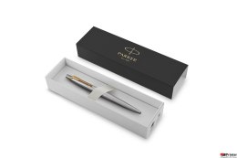 Długopis żelowy (czarny) JOTTER STAINLESS STEEL GT 2020647, giftbox