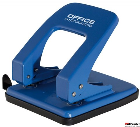Dziurkacz OFFICE PRODUCTS, dziurkuje do 40 kartek, metal, niebieski 18052511-01 Dziurkacz OFFICE PRODUCTS, dziurkuje do 40 kartek, metal, niebieski 18052511-01