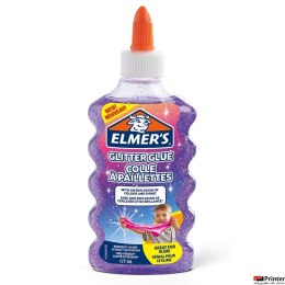 Elmers klej brokatowy, fioletowy, zmywalny i przyjazny dzieciom, 177ml, 2077253