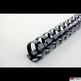 Grzbiety do bindowania plastikowe GBC Combs, A4, 12 mm, czarne , 100 szt. 4028177