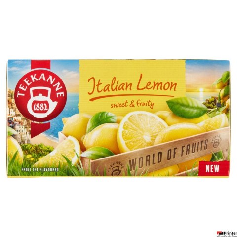 Herbata TEEKANNE World of Fruits Italian Lemon 20t owocowa Herbata TEEKANNE World of Fruits Italian Lemon 20t owocowa