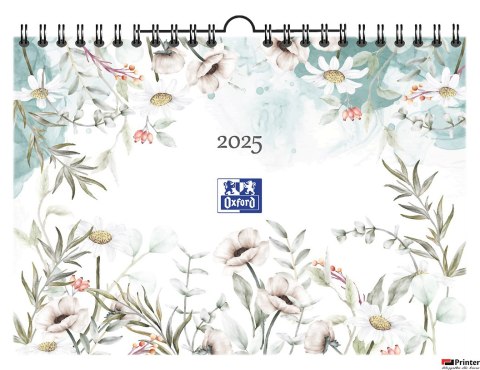 Kalendarz Ścienny 2025 A4 Oxford Botanic Poziom 400192372 Kalendarz Ścienny 2025 A4 Oxford Botanic Poziom 400192372
