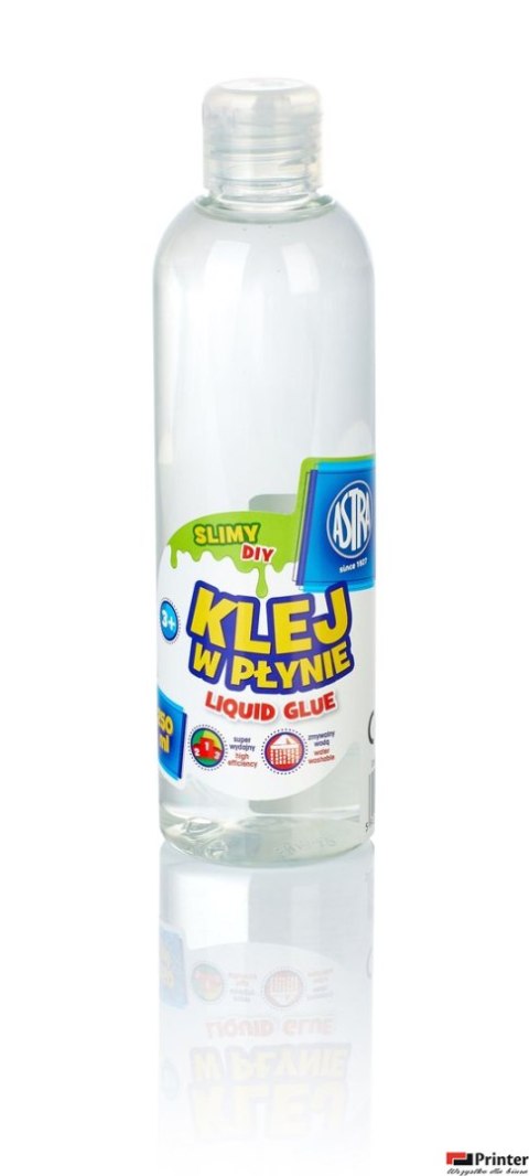 Klej w płynie transparentny 250 ml ASTRA, 401118005 Klej w płynie transparentny 250 ml ASTRA, 401118005