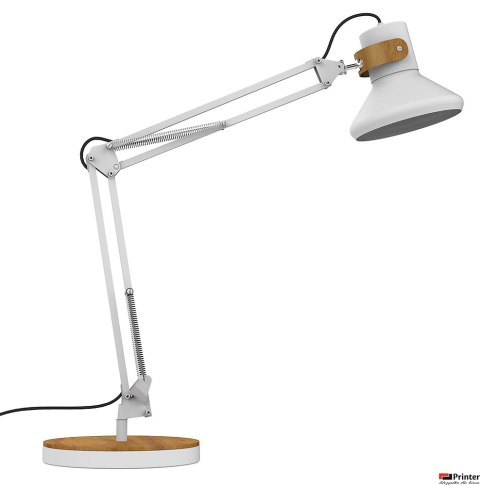 Lampka biurkowa led UNILUX BAYA BAMBOO biały 400153645 Lampka biurkowa led UNILUX BAYA BAMBOO biały 400153645