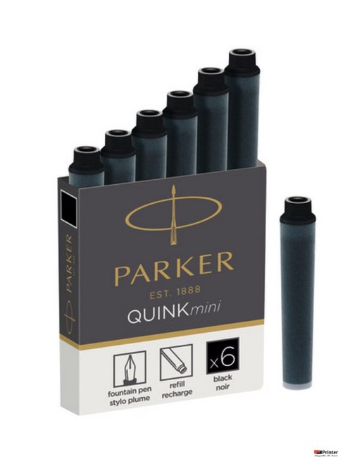 Naboje z Atramentem QUINK - MINI czarny 1950407 PARKER Naboje z Atramentem QUINK - MINI czarny 1950407 PARKER