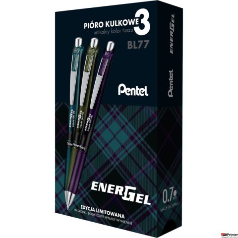 Pióro kulkowe ENERGEL kpl. 3 szt. KA SA VA + wkłady LR7 3 SZT. Pióro kulkowe ENERGEL kpl. 3 szt. KA SA VA + wkłady LR7 3 SZT.
