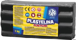 Plastelina Astra 1 kg czarna, 303111024