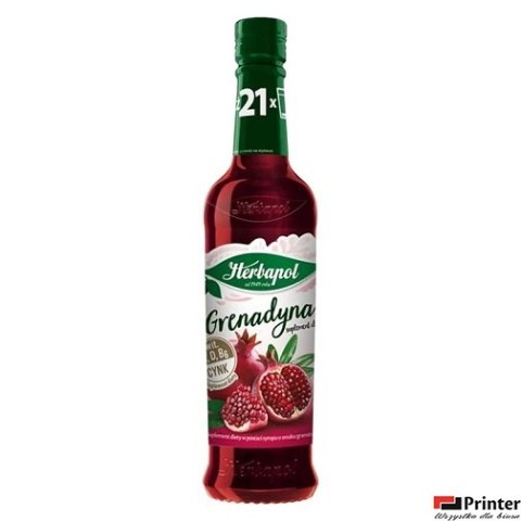 Syrop HERBAPOL Owocowa Spiżarnia GRENADYNA Suplement diety 420ml Syrop HERBAPOL Owocowa Spiżarnia GRENADYNA Suplement diety 420ml