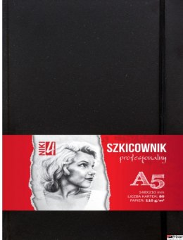 Szkicownik A5 profesjonalny 80 kartek 110g. BLO-SZA511-00104