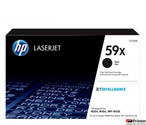 Toner HP 59X (CF259XC)czarny 10000str korporacyjny Toner HP 59X (CF259XC)czarny 10000str korporacyjny