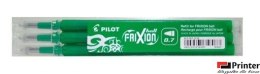 Wkład FRIXION 0.7 zielony PIRBLS-FR7-G-S3 PILOT opakowanie 3szt.