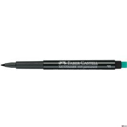 Foliopis z gumką OHP MULTIMARK F 0.6 czarny FABER-CASTELL 151399