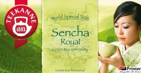 Herbata TEEKANNE GREEN World Special Teas Sencha Royal 20kopert zielona Herbata TEEKANNE GREEN World Special Teas Sencha Royal 20kopert zielona