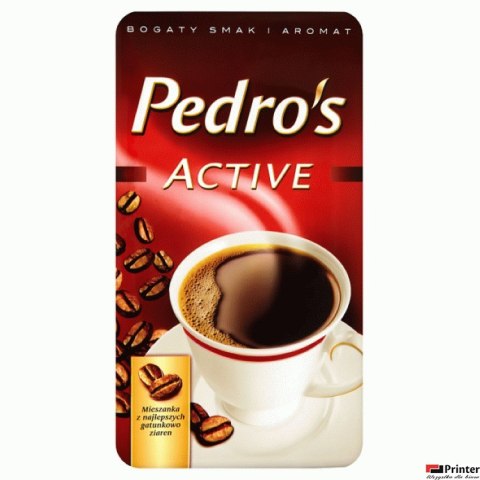Kawa PEDROS ACTIVE 250g mielona Kawa PEDROS ACTIVE 250g mielona