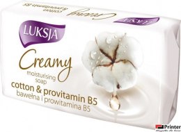 LUKSJA Mydło kostka 90g CREAMY COTTON&PROVITAMINY 48735