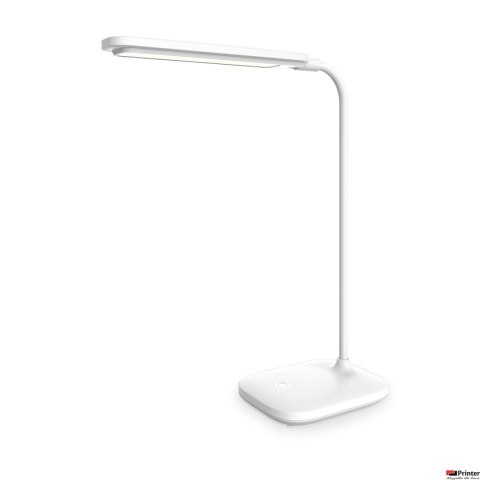 Lampka biurkowa LED biała, bateria 2400MAH USB 5W PLATINET PDL6728 Lampka biurkowa LED biała, bateria 2400MAH USB 5W PLATINET PDL6728