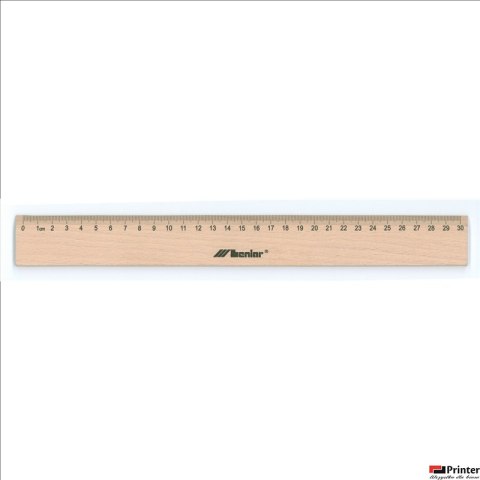 Linijka drewniana 50cm 30064 LENIAR Linijka drewniana 50cm 30064 LENIAR