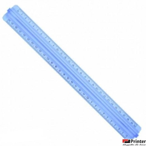 Linijka podwójna 30 cm PRATEL 1019 RULER