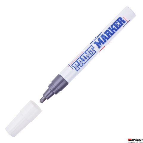 MunHwa marker olejowy 4 mm srebrny 96105 MunHwa marker olejowy 4 mm srebrny 96105