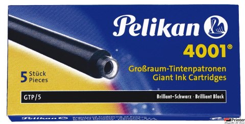 Naboje do piór, długie niebiesko-czarne 300004108 PELIKAN Naboje do piór, długie niebiesko-czarne 300004108 PELIKAN