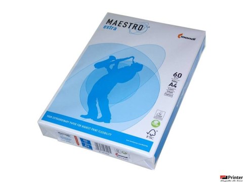 Papier A4 60g MAESTRO EXTRA 9457A60 500ark Papier A4 60g MAESTRO EXTRA 9457A60 500ark