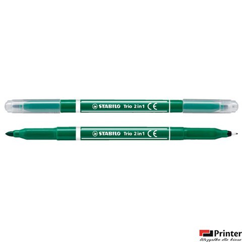 Pisak dwustr.TRIO 2w1 223/36 zielony COREX (X) Pisak dwustr.TRIO 2w1 223/36 zielony COREX (X)