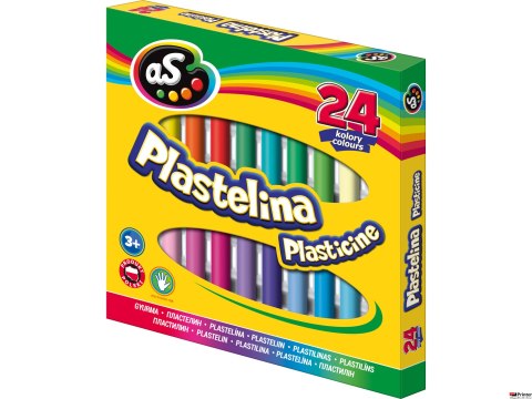 Plastelina AS 24 kolory, 303219004