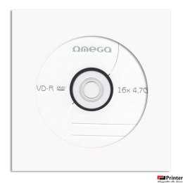 Płyta OMEGA DVD+R 4,7GB 16X KOPERTA (1) OMD16K1+