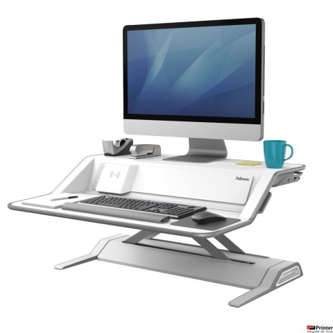 Stanowisko do pracy Sit-Stand Lotus DX - białe 8081101 FELLOWES Stanowisko do pracy Sit-Stand Lotus DX - białe 8081101 FELLOWES
