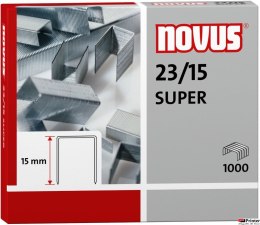 Zszywki 23/15 SUPER 1000 NOVUS 042-0044 NO