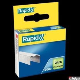 Zszywki Rapid Standard 24/6 2M , 2000 szt. Rapid 24858800