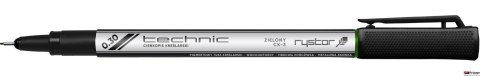 Cienkopis kreślarski CK-03/D 0.3mm zielony RYSTOR 405-030-003 Cienkopis kreślarski CK-03/D 0.3mm zielony RYSTOR 405-030-003