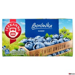 Herbata TEEKANNE Borówka 20t owocowa