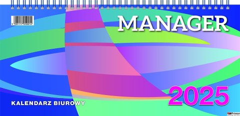 Kalendarz biurowy MANAGER 2025 (H3) TELEGRAPH Kalendarz biurowy MANAGER 2025 (H3) TELEGRAPH