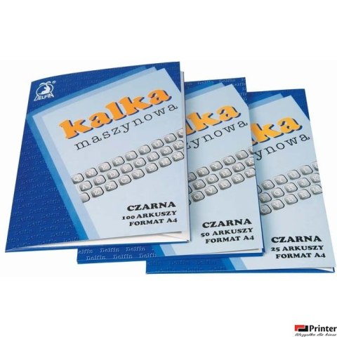 Kalka maszynowa A-4 100ark. DELFIN Kalka maszynowa A-4 100ark. DELFIN