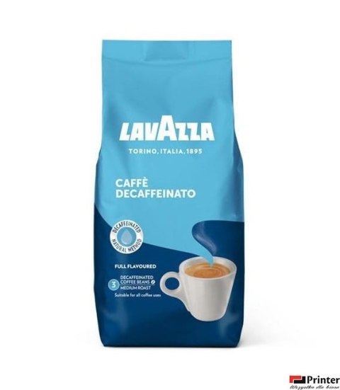 Kawa LAVAZZA CAFFE DECAFFEINATO bezkofeinowa 500g ziarnista Kawa LAVAZZA CAFFE DECAFFEINATO bezkofeinowa 500g ziarnista