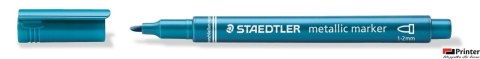 Marker metaliczny Metallic marker, okrągła końcówka, niebieski, Staedtler S 8323-373 Marker metaliczny Metallic marker, okrągła końcówka, niebieski, Staedtler S 8323-373