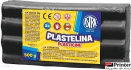 Plastelina Astra 500g czarna, 303117013