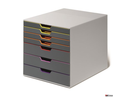 Pojemnik VARICOLOR z 7 szufladkami DURABLE 760727 Pojemnik VARICOLOR z 7 szufladkami DURABLE 760727