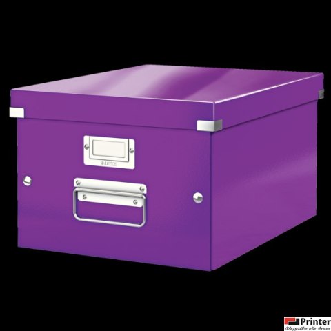 Pudełko LEITZ Click & Store A4 fioletowe 60440062 Pudełko LEITZ Click & Store A4 fioletowe 60440062