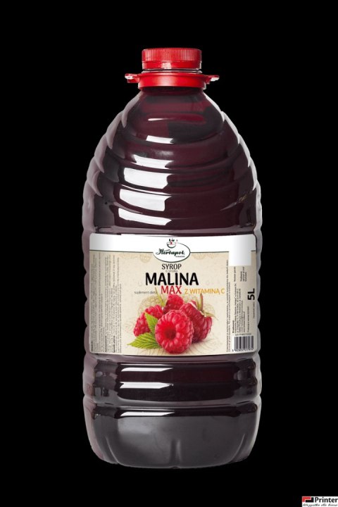Syrop HERBAPOL Malina, 6500g/5l Syrop HERBAPOL Malina, 6500g/5l
